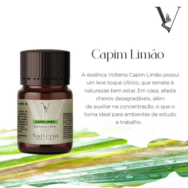 Essência Volterra Capim Limão 30ml - Image 2