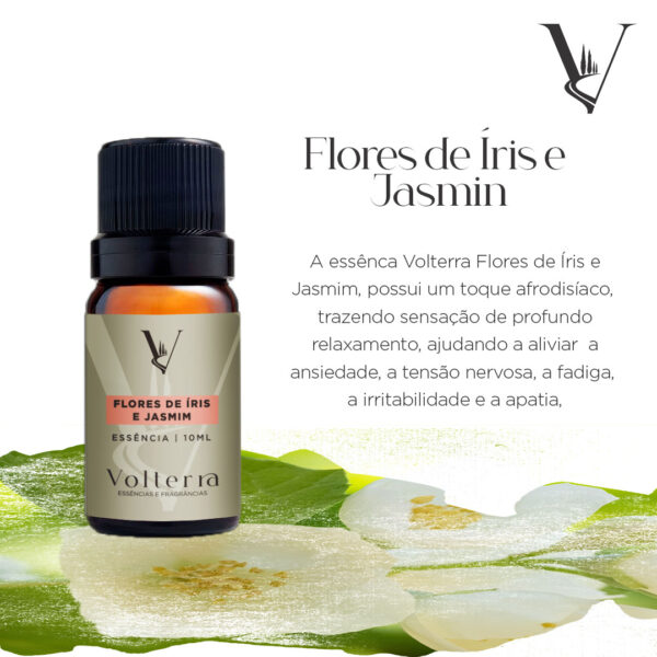 Essência Volterra Flores de Íris e Jasmim 10ml - Image 2