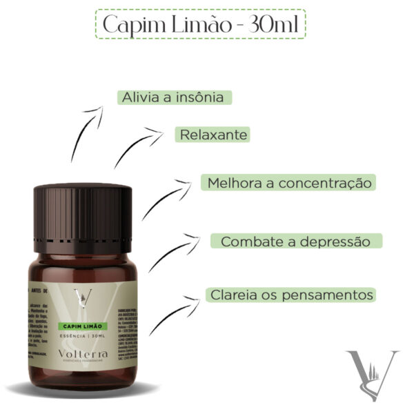 Essência Volterra Capim Limão 30ml - Image 3