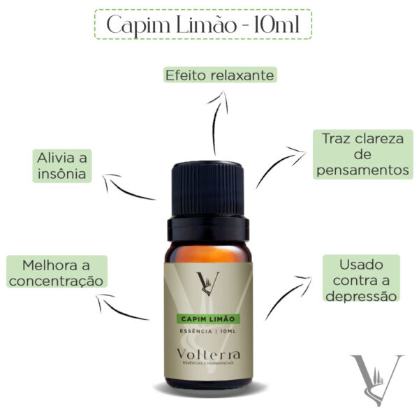 Essência Volterra Capim Limão 10ml - Image 3