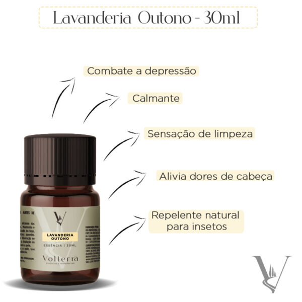 Essência Volterra Lavanderia Outono 30ml - Image 3