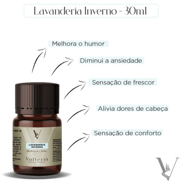 Essência Volterra Lavanderia Inverno 30ml - Image 3