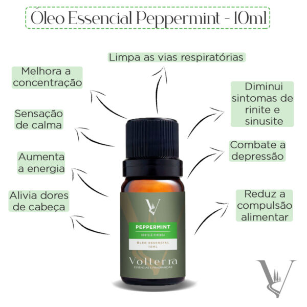 Óleo Essencial Peppermint 10ml - Image 3