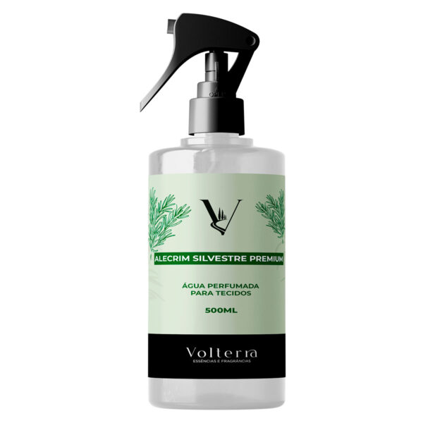 Água Perfumada para Tecidos Volterra Alecrim Silvestre Premium 500ml