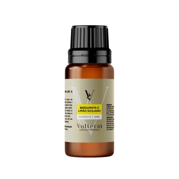 Essência Volterra Bergamota e Limão Siciliano 10ml