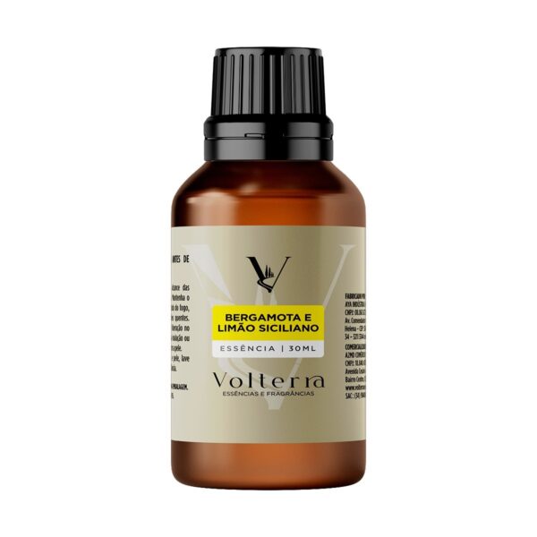 Essência Volterra Bergamota E Limão Siciliano 30ml